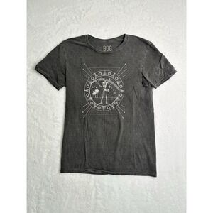 BDG Womens S Gray T-Shirt Grim Reaper‎ Short Sleeve